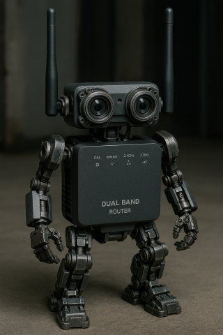 デュアルバンドルーターモデムのイメージ画像