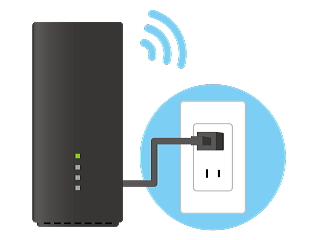 Wi-Fiモホームルーターの画像