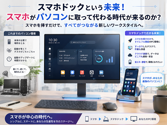スマホドックという未来！