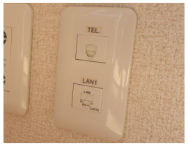 LANコンセントの画像