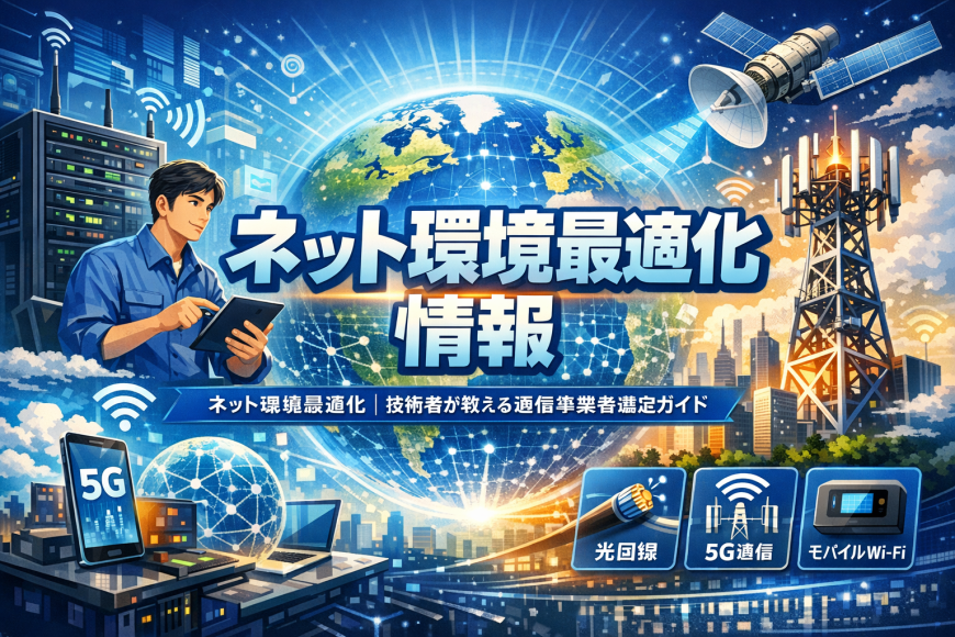 ネット環境最適化情報